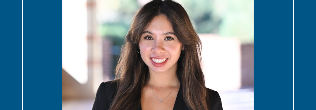 A smiling woman