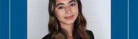 Photo of a UCLA student spotlight featuring Sabah Alidina.